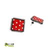 WEB Tonefe naušnice 2x2 cm N010