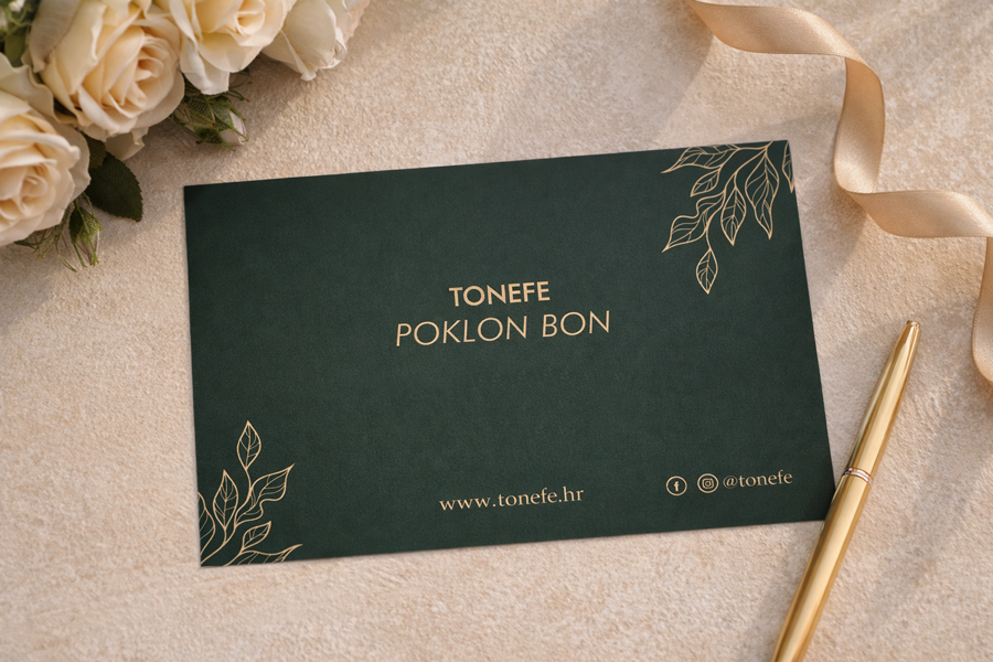 Poklon-bon-prednja strana Poklon bon